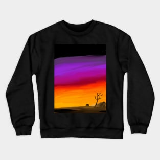 Colorful Sunset Crewneck Sweatshirt